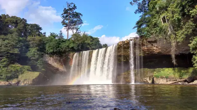 Air Terjun Mananggar di Kecamatan Kuala Behe